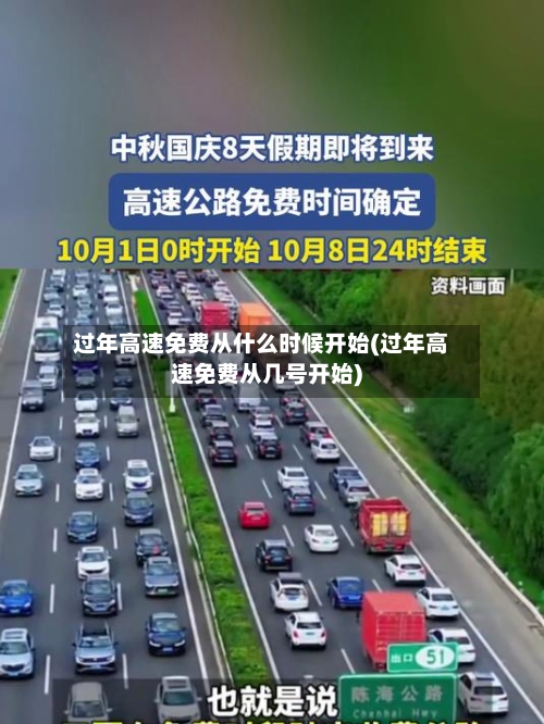 过年高速免费从什么时候开始(过年高速免费从几号开始)