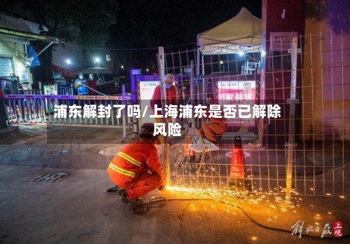浦东解封了吗/上海浦东是否已解除风险