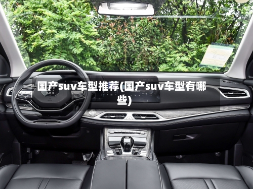 国产suv车型推荐(国产suv车型有哪些)