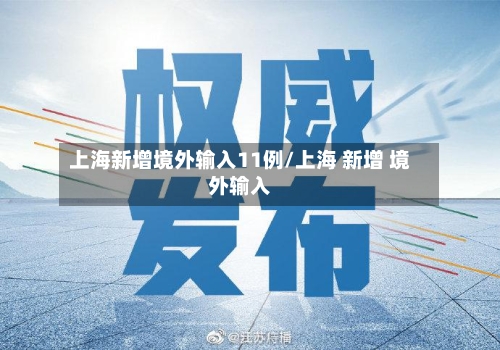 上海新增境外输入11例/上海 新增 境外输入-第3张图片