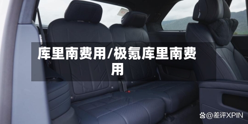 库里南费用/极氪库里南费用-第2张图片