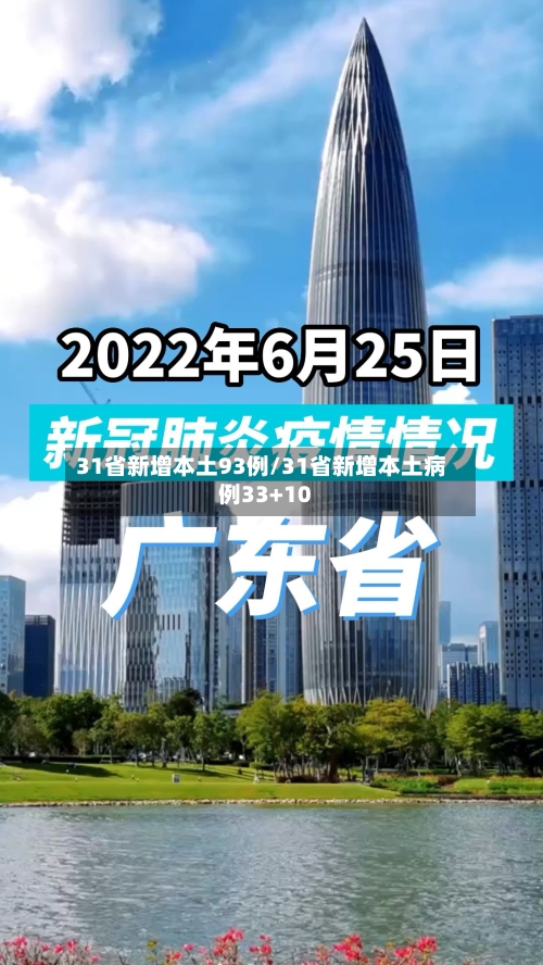 31省新增本土93例/31省新增本土病例33+10-第3张图片