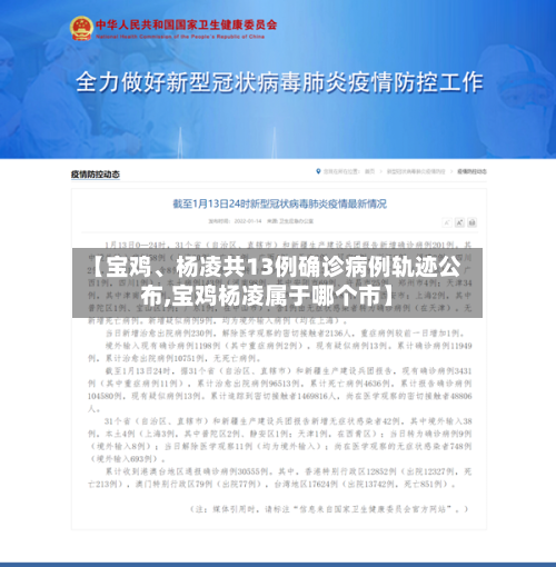 【宝鸡、杨凌共13例确诊病例轨迹公布,宝鸡杨凌属于哪个市】-第3张图片
