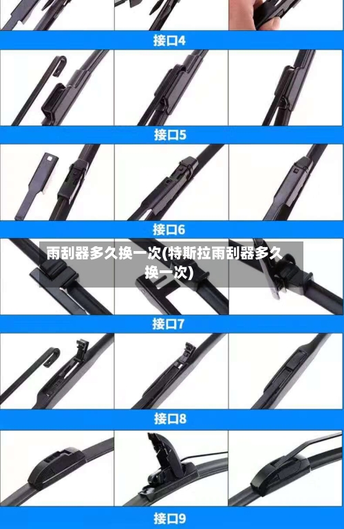 雨刮器多久换一次(特斯拉雨刮器多久换一次)-第3张图片