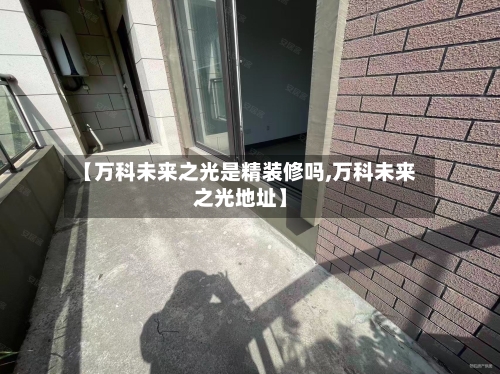 【万科未来之光是精装修吗,万科未来之光地址】