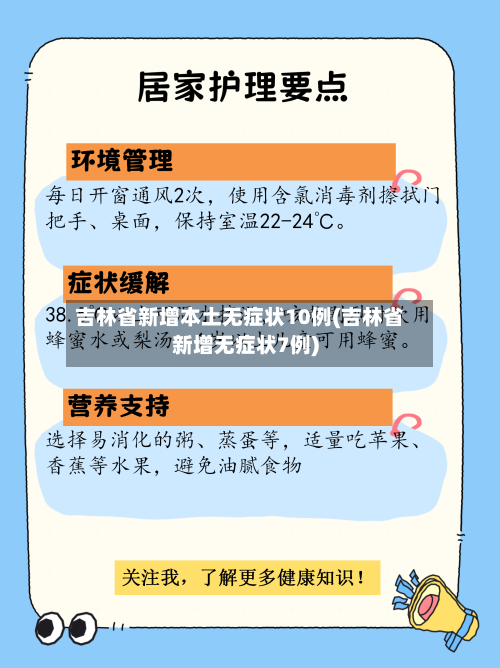 吉林省新增本土无症状10例(吉林省新增无症状7例)